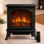 Kominek Elektryczny 2000 W Z Ultrarealistycznym Płomieniem Led 3d