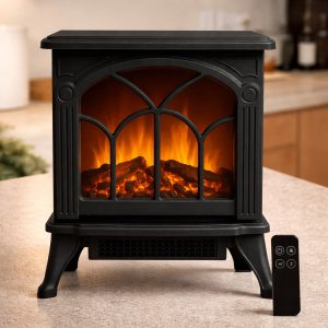 Kominek Elektryczny 2000 W Z Ultrarealistycznym Płomieniem Led 3d