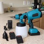 Akumulátorová Striekacia Pištoľ S 2 Batériami